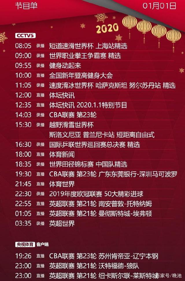 CCTV5今日节目单(cctv5今日节目单表tv猫)